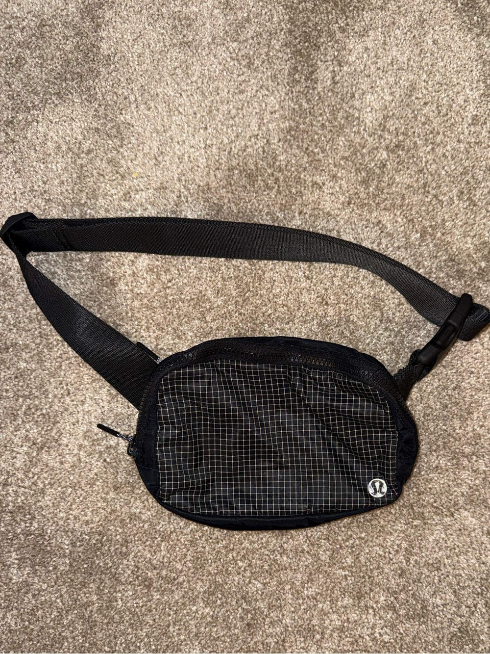 lululemon athletica Black belt bag